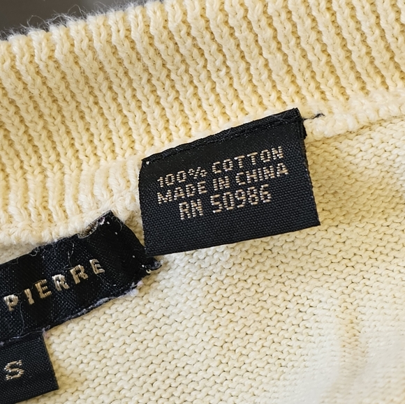 Jeanne Pierre Yellow Sweater - Picture 5 of 6